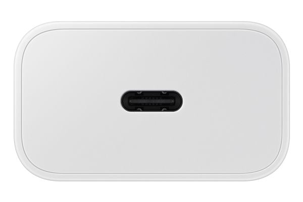 Samsung EP-T2510X - Strømadapter - med datakabel - 25 watt - 3 A - PD 3.0, PD/PPS, SFC (USB-C) - på kabel: USB-C - hvit