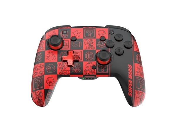 PDP Rematch Glow - Håndkonsoll - trådløs - super icon - for Nintendo Switch, Nintendo Switch OLED, Nintendo Switch Lite