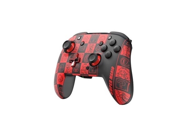 PDP Rematch Glow - Håndkonsoll - trådløs - super icon - for Nintendo Switch, Nintendo Switch OLED, Nintendo Switch Lite