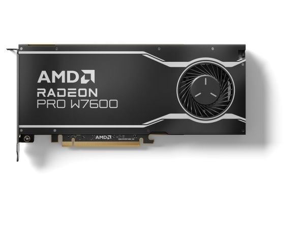 AMD Radeon Pro W7600, Radeon Pro W7600, 8 GB, GDDR6, 128 bittiä, 7680 x 4320 pikseliä, PCI Express x8 4.0