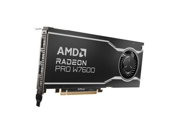 AMD Radeon Pro W7600, Radeon Pro W7600, 8 GB, GDDR6, 128 bittiä, 7680 x 4320 pikseliä, PCI Express x8 4.0