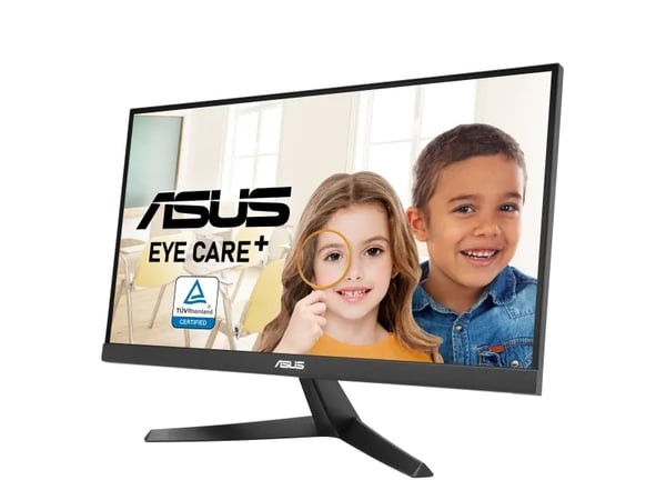 ASUS VY229Q - LED-skjerm - 22" - 1920 x 1080 Full HD (1080p) @ 75 Hz - IPS - 250 cd/m² - 1000:1 - 1 ms - HDMI, DisplayPort - hodetelefon / høyttale...