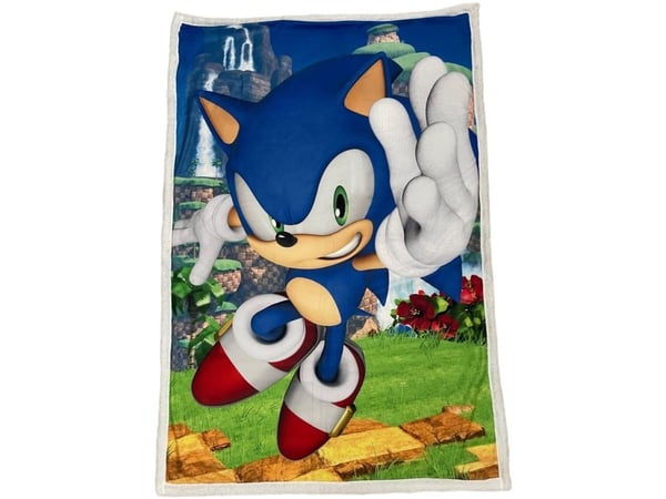 Sonic Sherpa Fleece tæppe - 100 x 150 cm