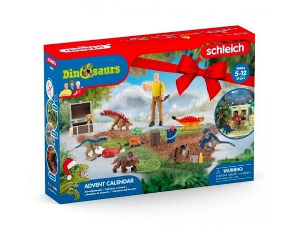 Schleich Dinosaurs 98984 joulukalenteri 2023, 4-vuotiaille