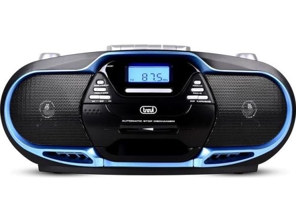 Trevi 057404, Digital, AM, FM, Spelare, CD, CD-R, CD-RW, Tillbakaspolning, 20 W