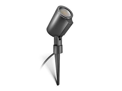 STEINEL 110078984, Spotbelysning, Sort, Aluminium, II, IP44, AC
