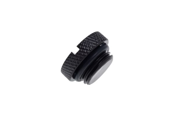 Alphacool jääpuikko ruuvitulppa G1/4, musta - 6 kpl:n pakkaus
