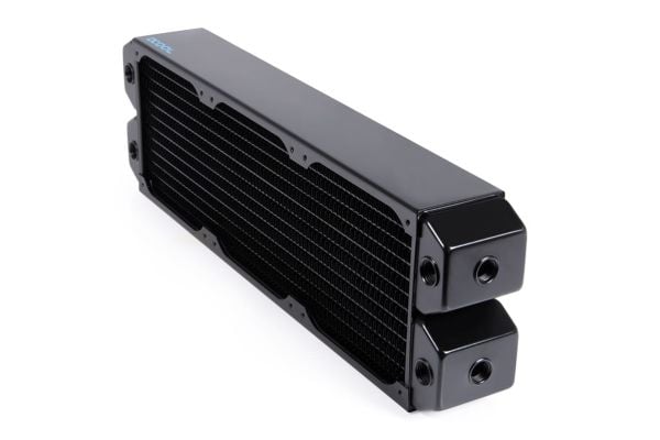 Alphacool 14390, Radiator, Kopper, Stål, Sort, 1/4", 60 °C, 1,5 stang
