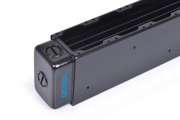 Alphacool 14373, Jäähdytin, Kupari, Terästä, Musta, 1/4", 60 °C, 0,8 bar