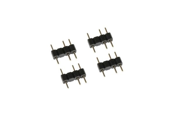 Alphacool Y-splitter aRGB 3-pins til 3x 3-pinners 15cm - svart