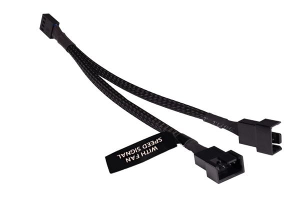 Alphacool 18676, RBG-splitterkabel, Plast, Sort, 4-pin, 150 mm