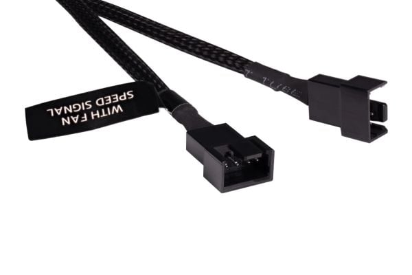 Alphacool 18676, RBG-splitterkabel, Plast, Sort, 4-pin, 150 mm