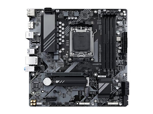 Gigabyte B650M D3HP - 1.0 - moderkort - micro ATX - Socket AM5 - AMD B650 Chipuppsättning - USB 3.2 Gen 1, USB-C 3.2 Gen 1 - 2.5 Gigabit LAN - inby...