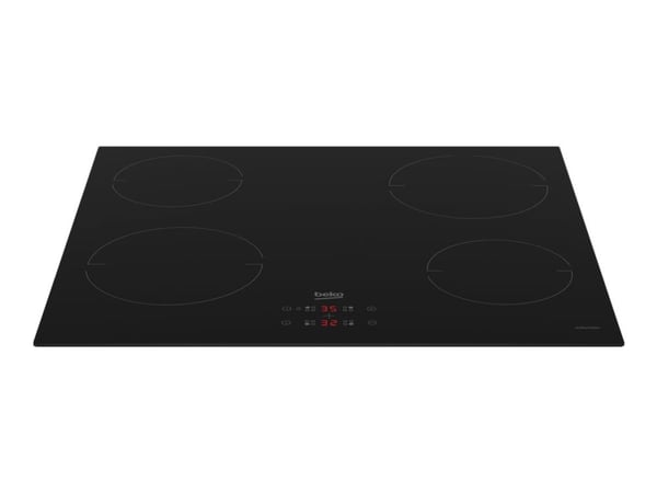 Beko HII64401MT - Induksjonskomfyrtopp - 4 plater - Nisje - bredde: 56 cm - dybde: 49 cm - svart