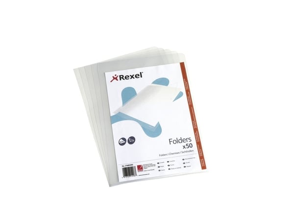 Rexel 21685090, 210 x 297 mm (A4), Läpinäkyvä, Polypropeeni (PP), 221 mm, 312 mm, 15 mm