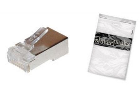 shiverpeaks Basic-S, RJ45, Sølv, Gjennomsiktig, Gull, 100 stykker