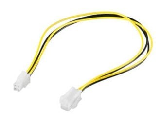 shiverpeaks CPU P4/CPU P4 0.3m, 0.3m, 4-nastainen ATX12V, 4-nastainen ATX12V, urosliitin, naarasliitin, suora