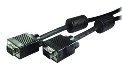 shiverpeaks VGA/VGA 10m, 10 m, VGA (D-Sub), VGA (D-Sub), Hankjønn, Hankjønn, Sort