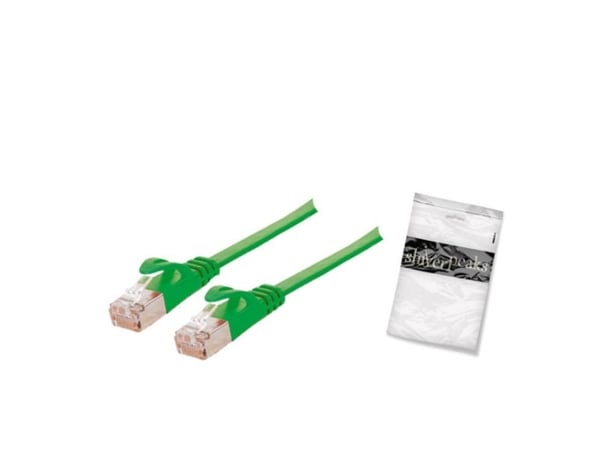shiverpeaks BASIC-S - Cat7 - 0,5m - RJ-45 - RJ-45 - Single/Single - Cat7 - U/FTP (STP) - Grønn (BS75511-SL0.5G)
