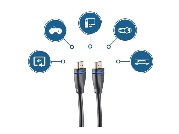shiverpeaks BS10-05035 HDMI-kaapeli 2 m HDMI-tyyppi A (standardi) Musta (BS10-05035)