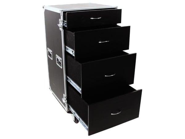 Roadinger 30126432, Transportkasse, Kryssfiner, 64,5 kg, Svart, Sølv