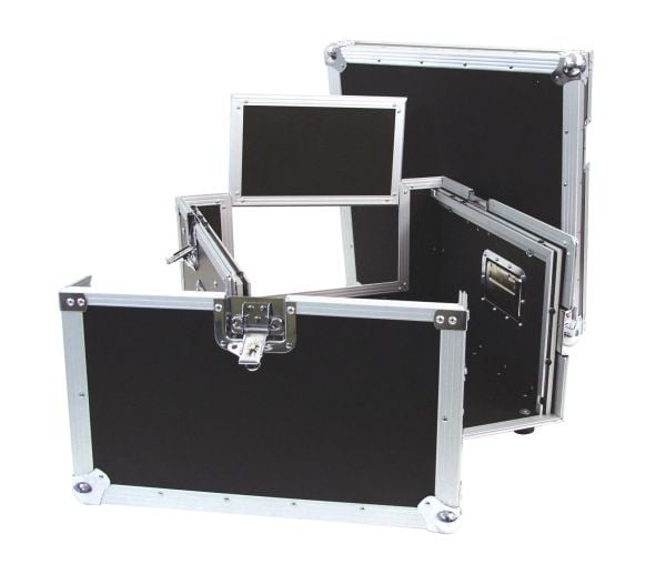 Roadinger 30110003, Transportkasse, Kryssfiner, 11 kg, Svart, Sølv