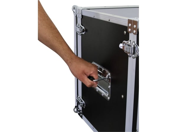 Roadinger 30107270, Transportkasse, MDF, 10,6 kg, Svart, Sølv