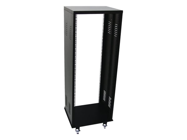 Roadinger 30103210, Frittstående hylle, 30U, 100 kg, Svinghjul, 33,5 kg, Sort Roadinger 30103210, Frittstående hylle, 30U, 100 kg, Svinghjul, 33,5 kg, Sort