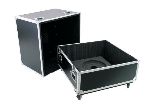 Roadinger 31000432, Transportkasse, Kryssfiner, 43 kg, Svart, Sølv
