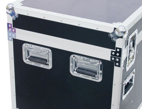 Roadinger 30126410, Transportkasse, Kryssfiner, 46,5 kg, Svart, Sølv