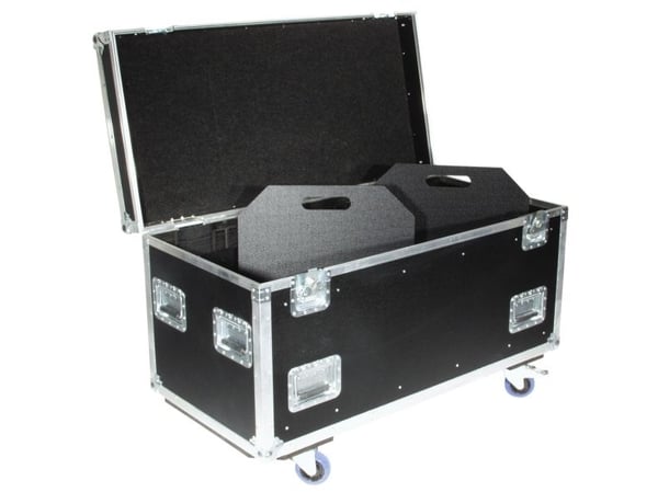 Roadinger 30126410, Transportkasse, Kryssfiner, 46,5 kg, Svart, Sølv