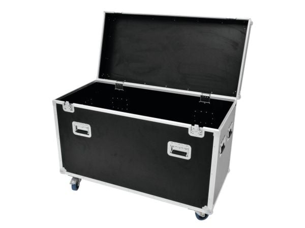 Roadinger 30126413, Transportkasse, Bjørk, 38,1 kg, Sort, Sølv