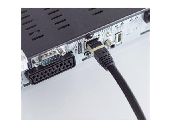 shiverpeaks BS20-60065, 7,5 m, Cat6a, S/FTP (S-STP), RJ-45, RJ-45, Sort