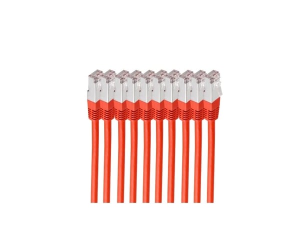 shiverpeaks BS75711-HR-SET10. kaapelin pituus: 1 m, kaapelistandardi: Cat6, kaapelin suojaus: S/FTP (S-STP), liitin 1: RJ-45, liitin 2: RJ-45, liit...