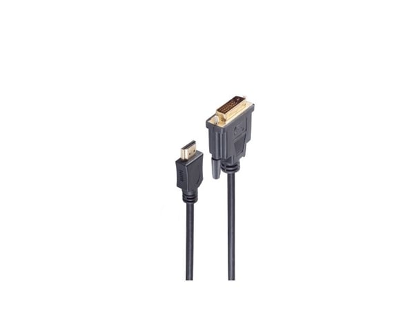 shiverpeaks BS77482-RE, 2 m, HDMI Type A (Standard), DVI-D, Hankjønn, Hankjønn, Rett shiverpeaks BS77482-RE, 2 m, HDMI Type A (Standard), DVI-D, Hankjønn, Hankjønn, Rett
