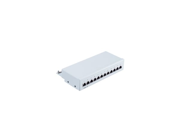 shiverpeaks BS75073, RJ-45, Cat6, Grå, Metall, 1U, 212 mm