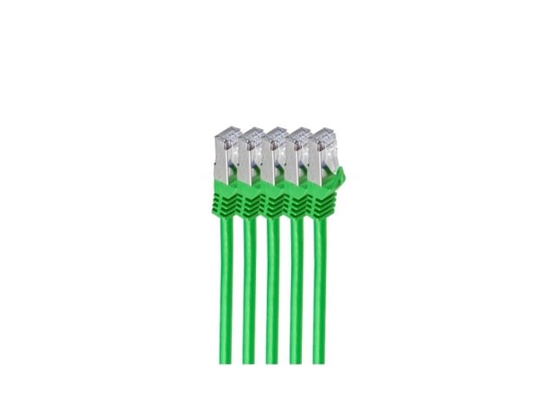 shiverpeaks BS75512-G-SET5. Kabellengde: 2 m, kabelstandard: Cat.7 råkabel, kabelskjerming: S/FTP (S-STP), tilkobling 1: RJ-45, tilkobling 2: RJ-45...