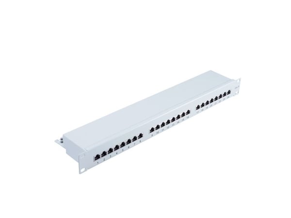 shiverpeaks BS75074, RJ-45, Cat6, Grå, Metall, 1U, 482 mm