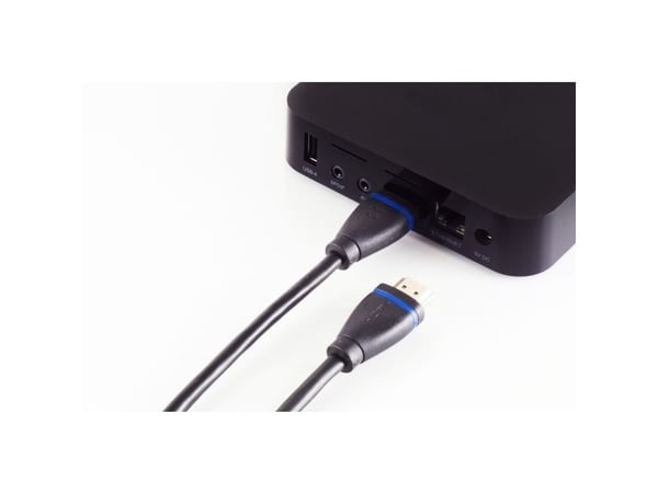 shiverpeaks BS10-05045, 3 m, HDMI Type A (Standard), HDMI Type A (Standard), 3D, 18 Gbit/sek., Svart