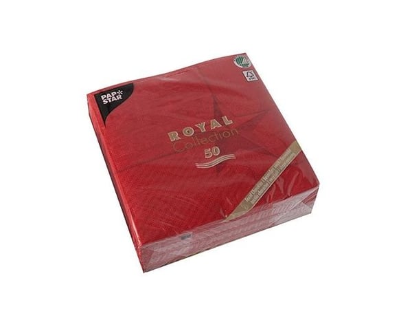 Papstar 87846, Rød, Tørkepapir, Bilde, 54 g/m², 400 mm, 40 cm