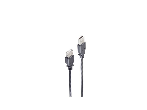 shiverpeaks BS13-24045 USB-kabel 3 m USB 2.0 USB A Svart (BS13-24045)