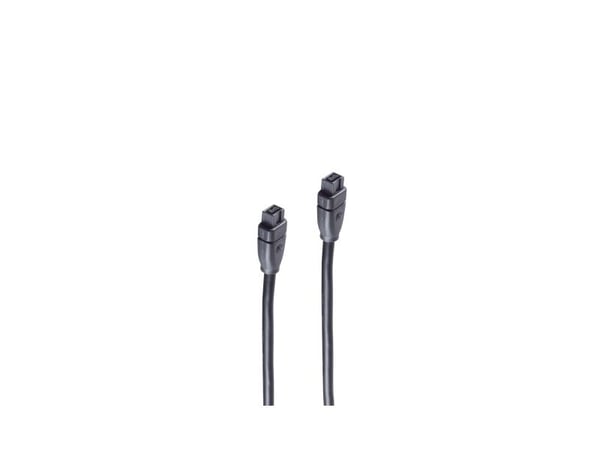 shiverpeaks BS77301, FireWire 800 (IEEE 1394b), 9-p, 9-p, Sort, Hanstik/Hanstik, 800 Mbit/s shiverpeaks BS77301, FireWire 800 (IEEE 1394b), 9-p, 9-p, Sort, Hanstik/Hanstik, 800 Mbit/s