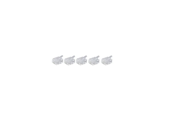 shiverpeaks BASIC-S modulaarinen RJ45-pistoke, suojaamaton 6-napainen, 6 kontaktia, DEC-versio, kullattu liitin (BS72050-DEC-5) shiverpeaks BASIC-S modulaarinen RJ45-pistoke, suojaamaton 6-napainen, 6 kontaktia, DEC-versio, kullattu liitin (BS72050-DEC-5)