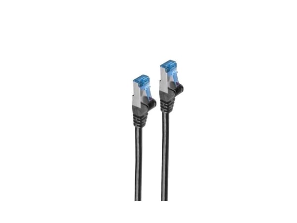 shiverpeaks BS75726-Y, 20 m, Cat6a, S/FTP (S-STP), RJ-45, RJ-45, Sort