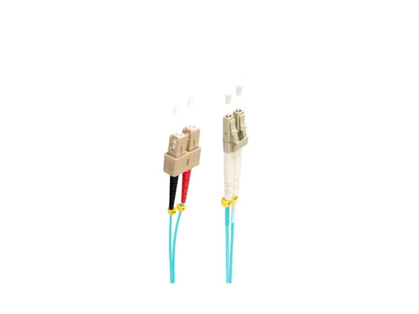 shiverpeaks BS77955/3 Valokaapeli 5 m LC SC OM3 Aqua väri (BS77955/3)