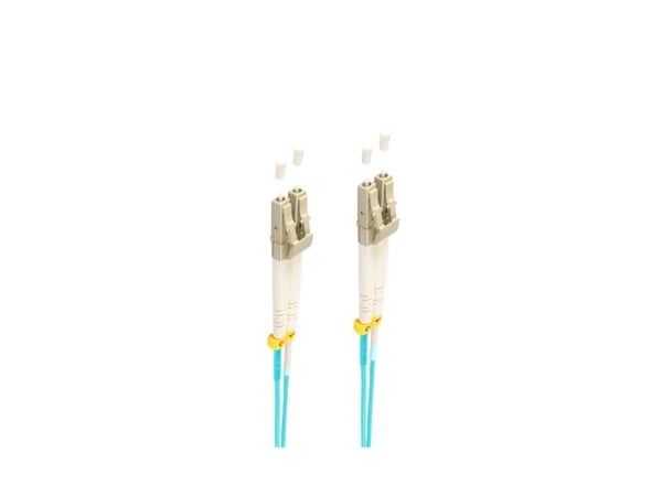shiverpeaks BS77931/3 fiberoptisk kabel 1 m LC OM3 aqua farge (BS77931/3)
