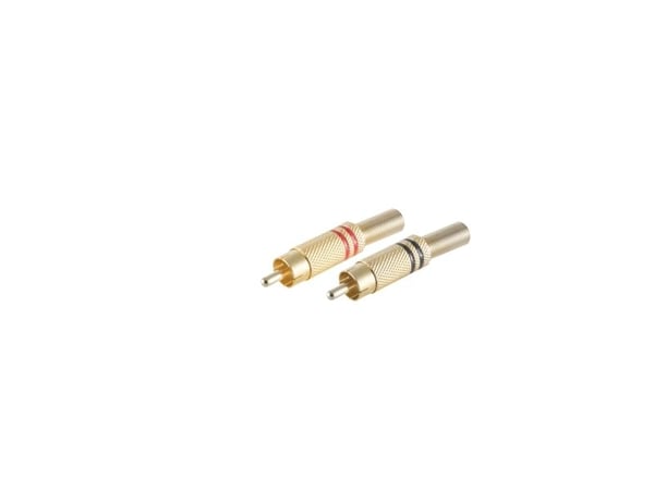 shiverpeaks BS52020-SET, RCA, Gull, Hankjønn, Rett, Metall, Gull