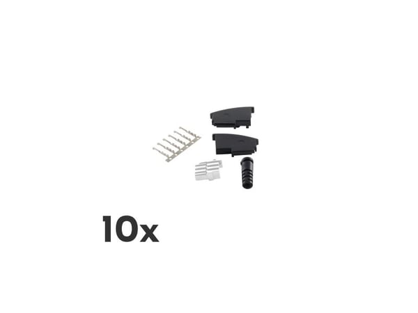 shiverpeaks BS72020-SET10, TAE N, Musta, Uros, Suora, 10 kpl