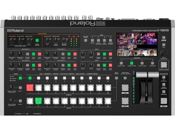 Roland V-160HD, kompositt, USB Type-C, 60 Hz, 640 x 480 (VGA), 800 x 600 (SVGA), 1024 x 768 (XGA), 1280 x 1024 (SXGA), 1280 x 800 (WXGA), 1366 x......