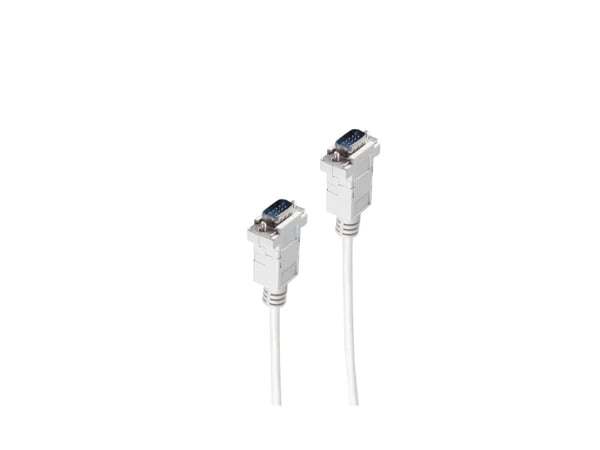 shiverpeaks BS78040-3, Grå, 3 m, DB-9, DB-9, Hankontakt, Hankontakt